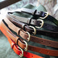 The Real McCaul Leathergoods Classic Narrow 20mm Belt - Tan Australian Made Australian Owned Leather Narrow Belt Made In Australia - 20mm  - Tan