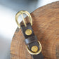 The Real McCaul Leathergoods Pet Collars & Harnesses Classic Dog Collar - 20mm - Dark Brown Australian Made Australian Owned Leather Dog Collar with Brass Fittings- Australian Made