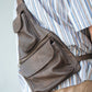 The Real McCaul Leathergoods Travel Bag Vintage Brown / Cowhide Men’s Sling Bag Australian Made Australian Owned